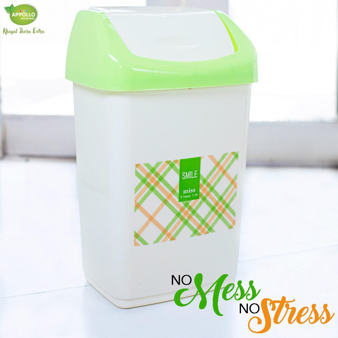 FRESH HUT BIN SWING TOP DUSTBIN