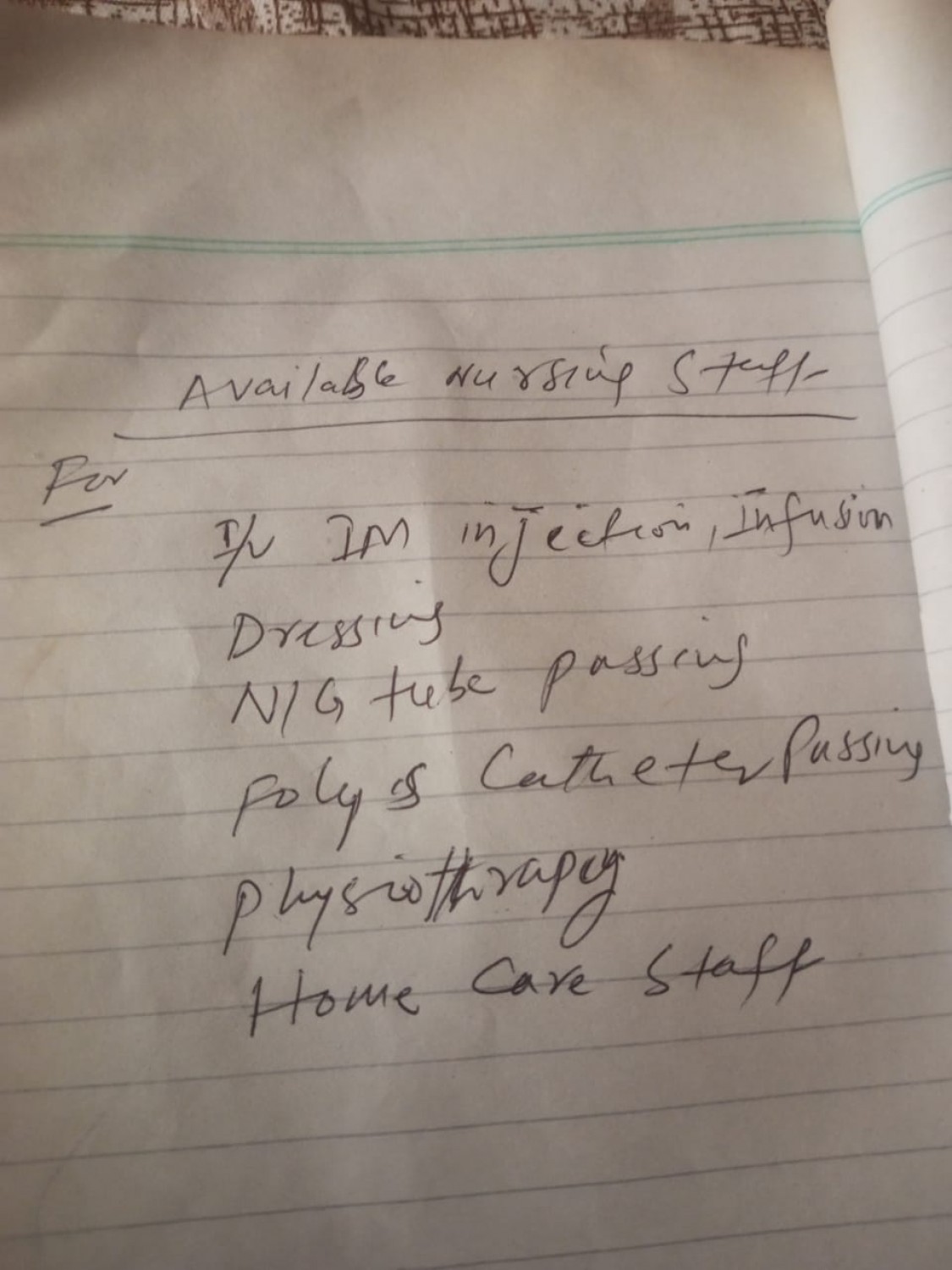 Shahzad Home Nursing